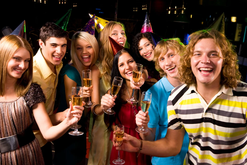 Teenage-Kids-Drinking-Champagne